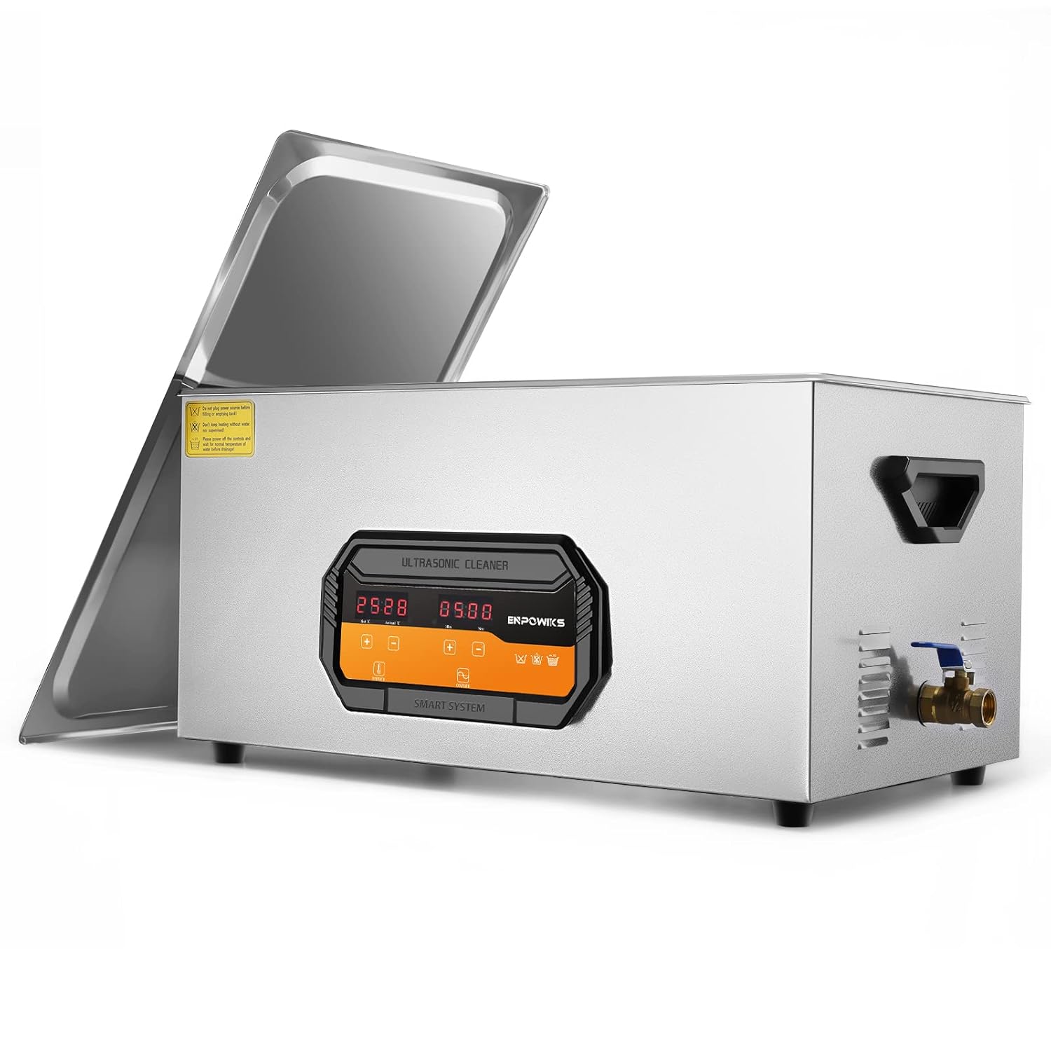 Ultrasonic Cleaner 30L Industrial - ACMESONIC 600W 40kHz Ultrasonic Cleaner 30L