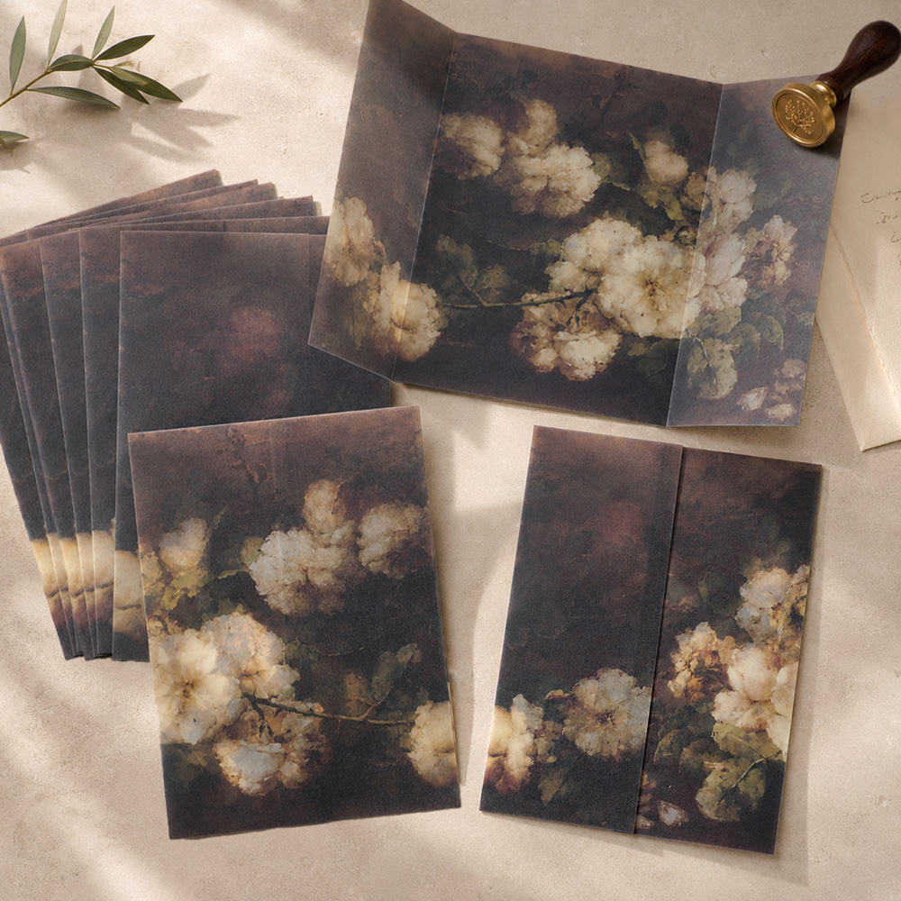 Packaging - 20/50pcs Pre Folded Vellum Jackets for