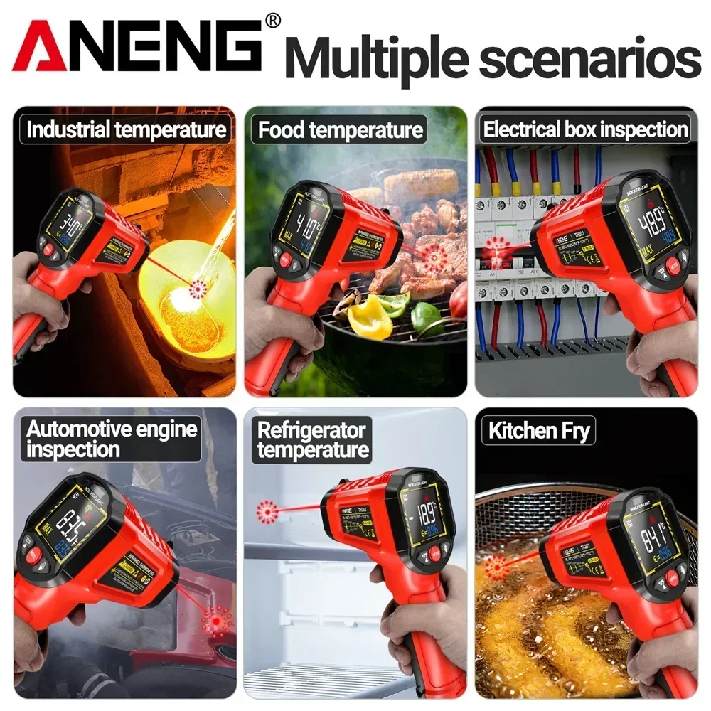 Digital Infrared Thermometer A - Industrial Tools recension och pris