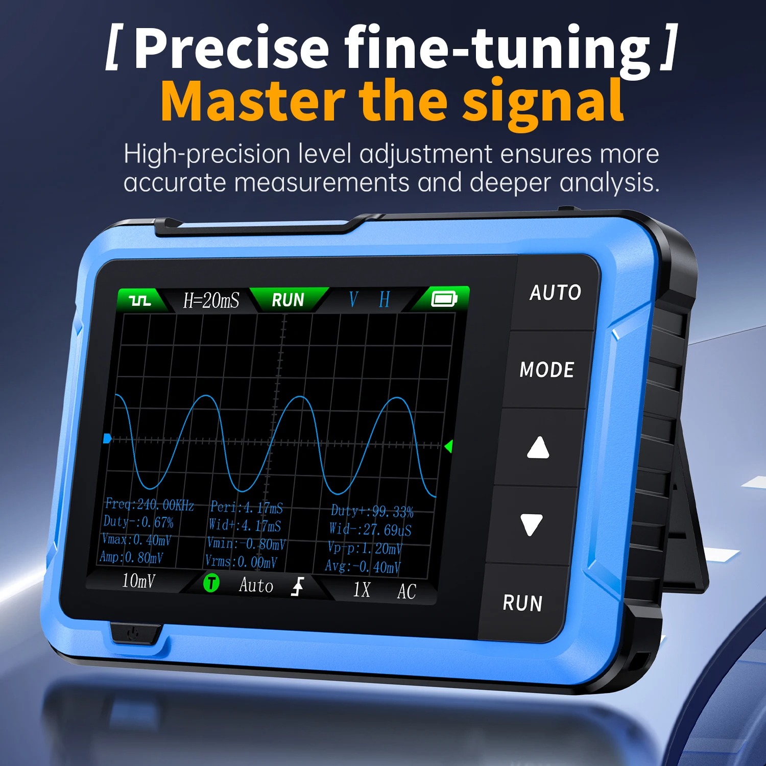 FNIRSI DSO510 New 10MHz Mini H - Fnirsi Digital Oscilloscope Handheld recension och pris