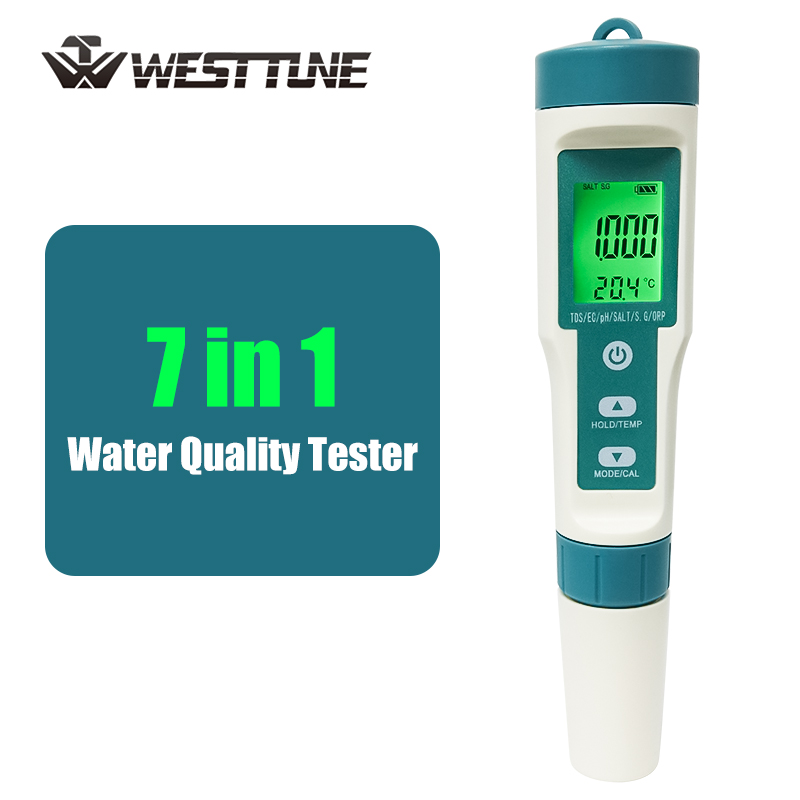 WESTTUNE Digital PH Meter 7 In - Ph Meter Digital Water Tester recension och pris