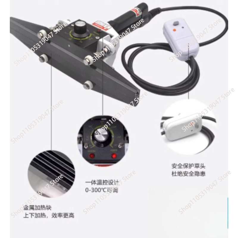 220V Hand Impulse Sealer Handh - Plastic Bag Impulse Heat Sealer recension och pris