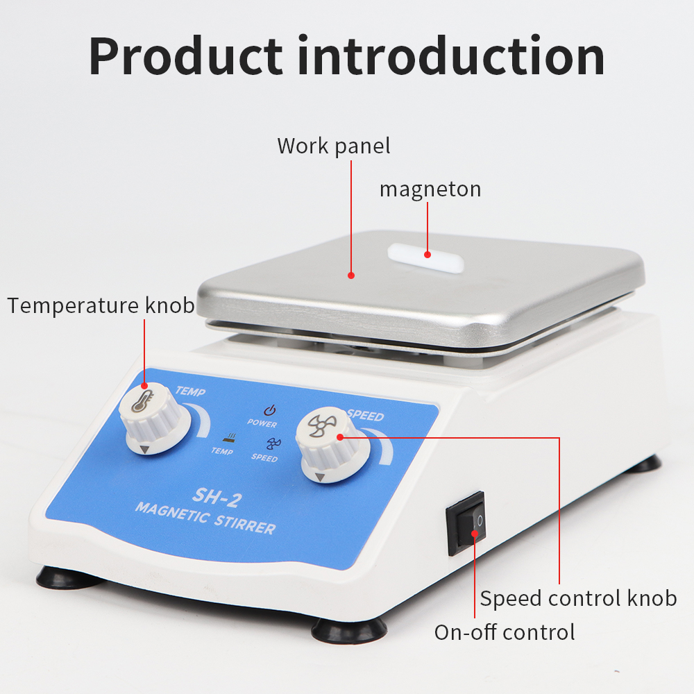 Heating Magnetic Stirrer Mixer - Lab Magnetic Stirrer Hot Plate recension och pris
