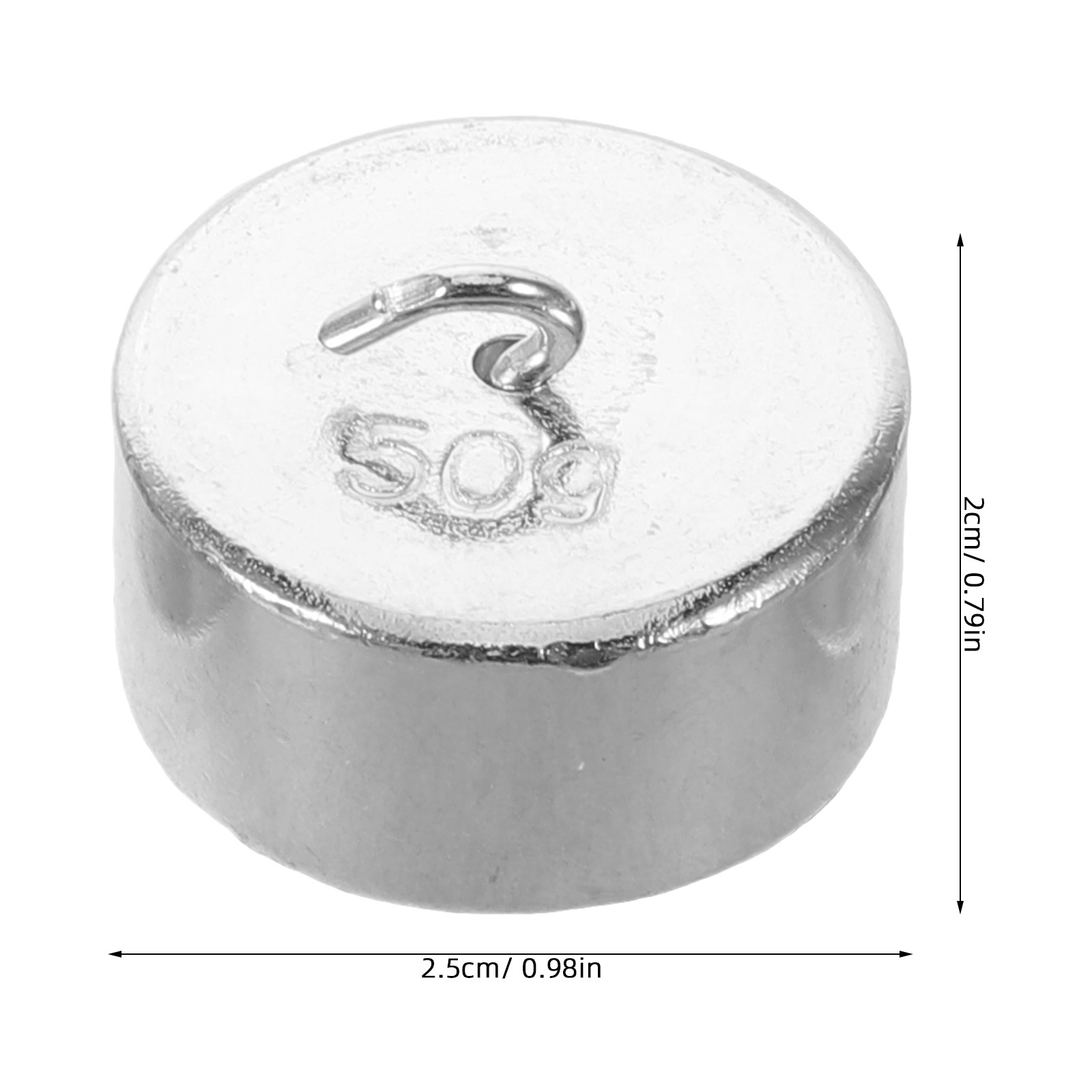 10Pcs Hook Weights Metal Slott - Lab Equipment recension och pris