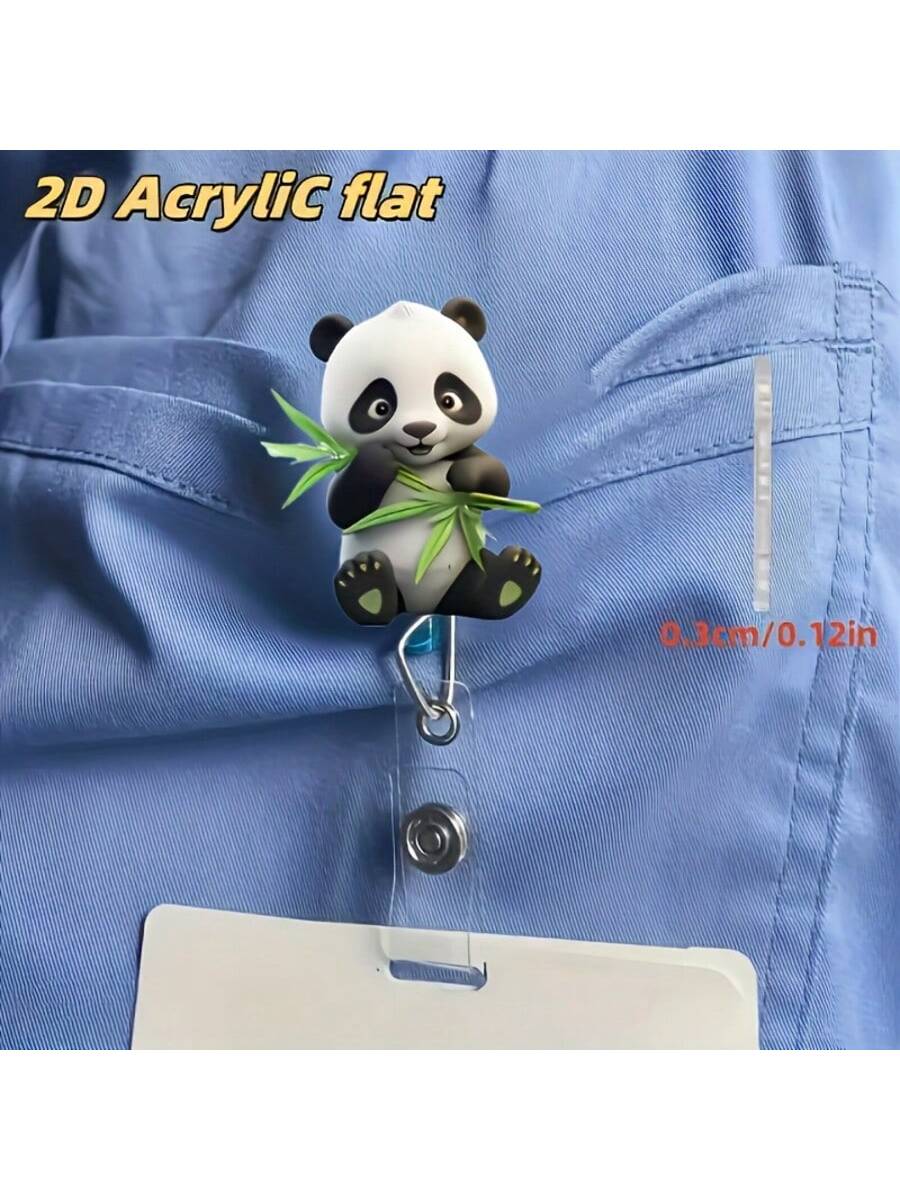 1PC Cute Cat Retractable Badge - Medical Supplies recension och pris
