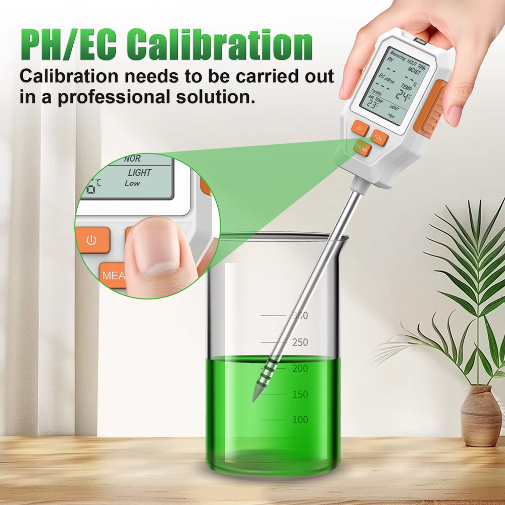 Handheld Soil Tester LCD Displ - Ph Meter Digital Water Tester recension och pris