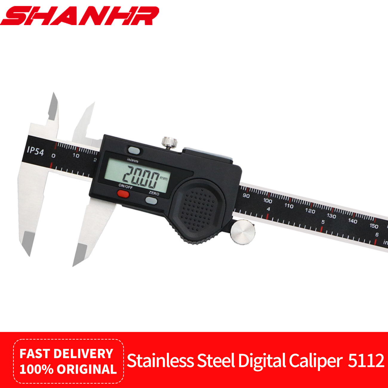 SHANHR IP54 Waterproof Digital - Digital Caliper 150Mm Stainless Steel recension och pris