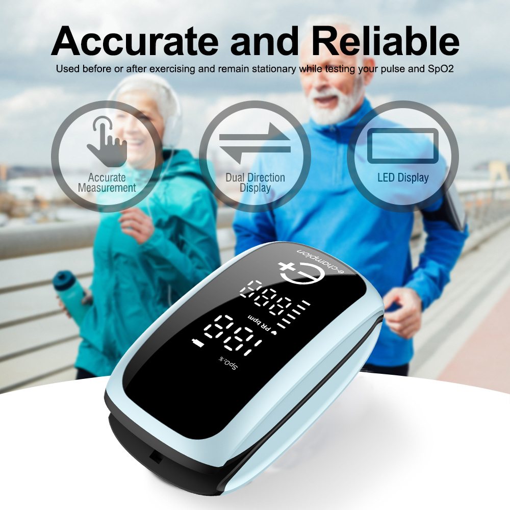 AiQUE Rechargeable Medical Dig - Pulse Oximeter Fingertip Rechargeable recension och pris