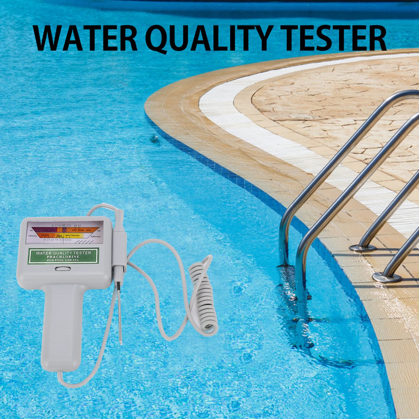 Digital Pool Water Tester pH C - Ph Meter Digital Water Tester recension och pris