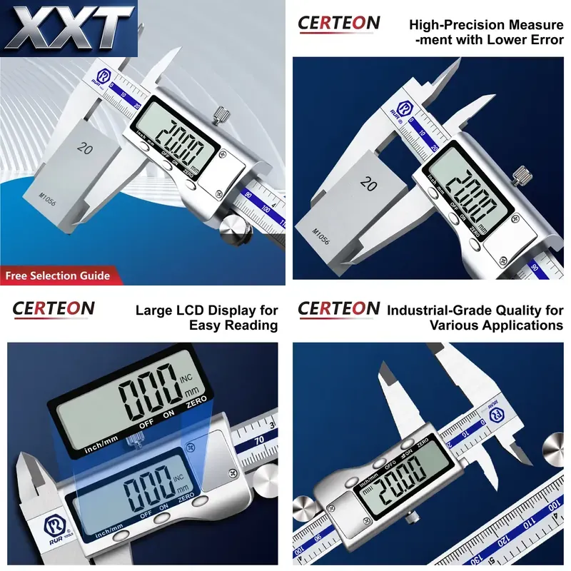 XXT Stainless Steel Digital Ca - Digital Caliper 150Mm Stainless Steel recension och pris