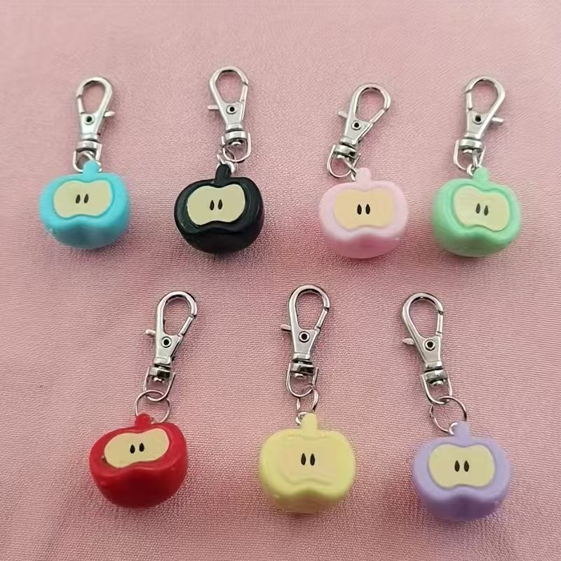 7pcs resin simulated Apple key - Packaging recension och pris