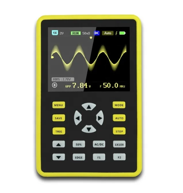 100MHz Bandwidth 500MS Samplin - Fnirsi Digital Oscilloscope Handheld recension och pris