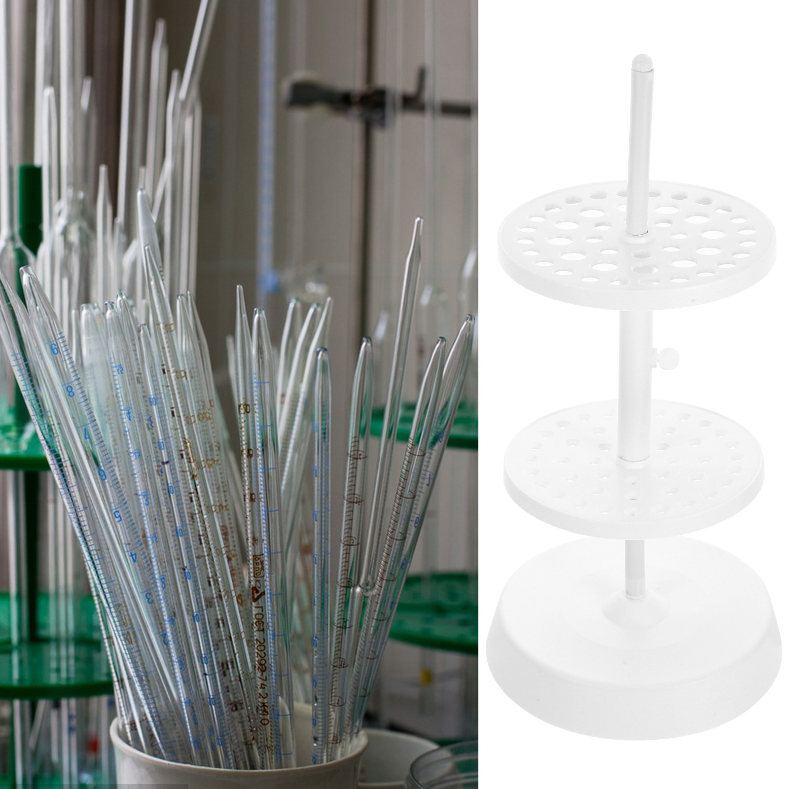 Plastic Round Pipette Stand Ho - Lab Equipment recension och pris