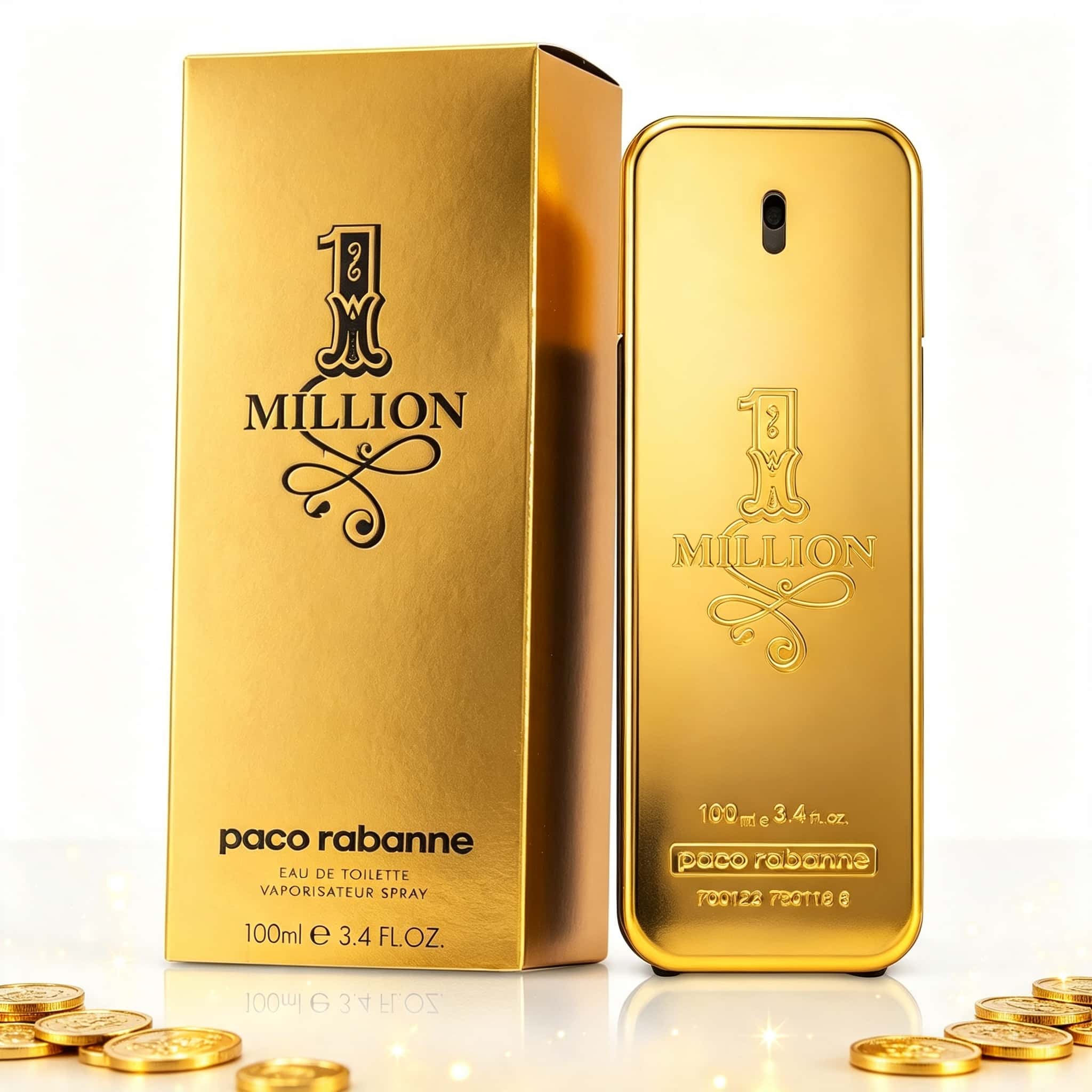 Paco Rabanne 1 Million Men Per - Packaging recension och pris