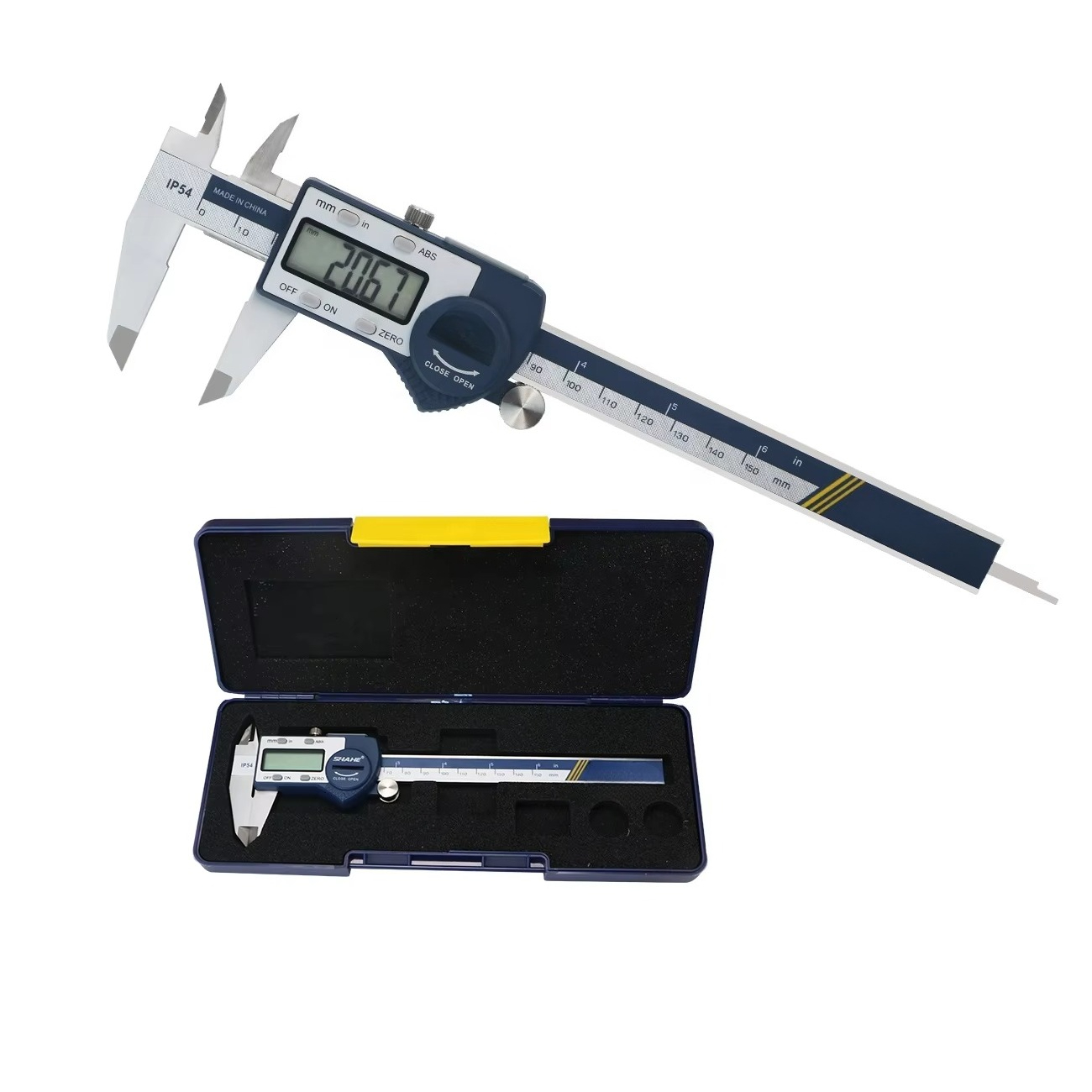 IP54 0-150mm Digital Vernier C - Digital Caliper 150Mm Stainless Steel recension och pris