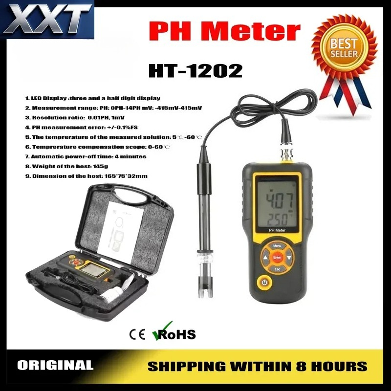XXT Digital PH Meter With Smar - Ph Meter Digital Water Tester recension och pris