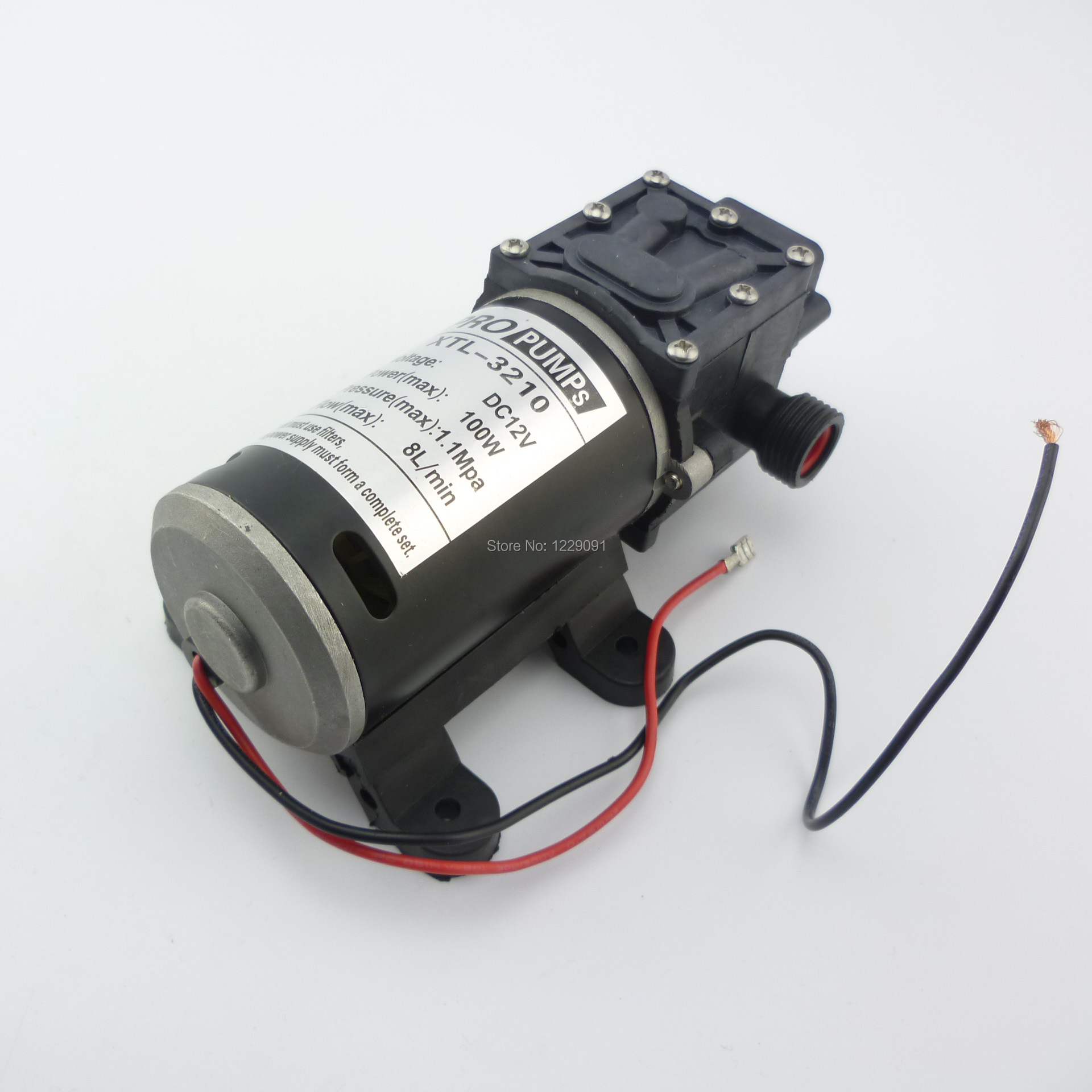 1pcs 8L/min 100W Dc 12v 24 Wat - Mini Peristaltic Pump 12V recension och pris
