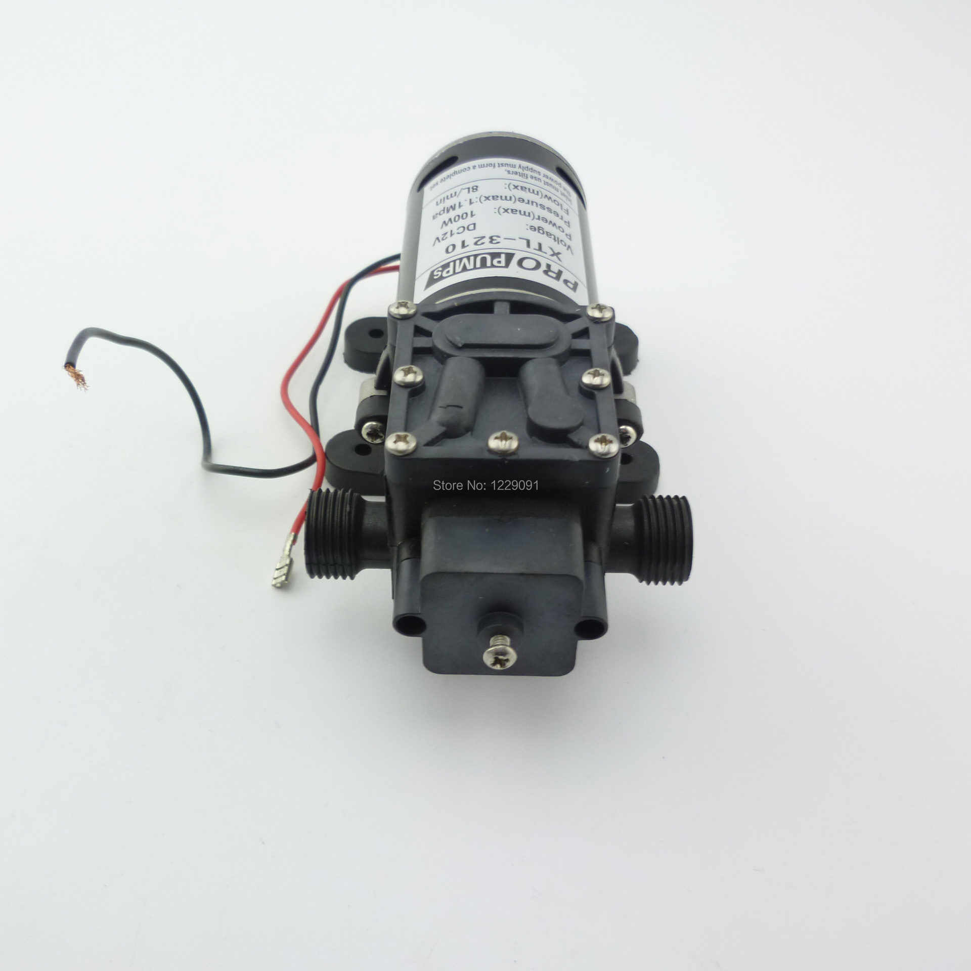 1pcs 8L/min 100W Dc 12v 24 Wat - Mini Peristaltic Pump 12V recension och pris