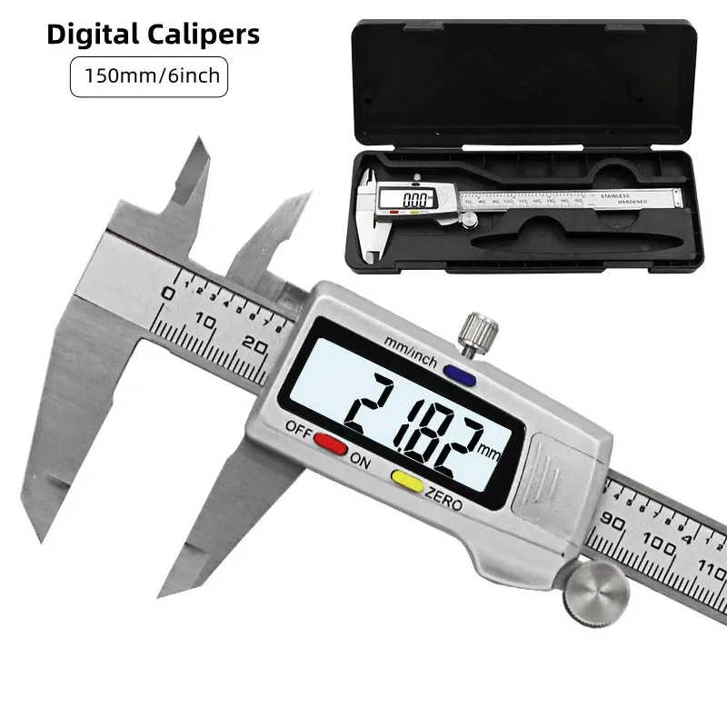 Measuring Tool Stainless Steel - Digital Caliper 150Mm Stainless Steel recension och pris