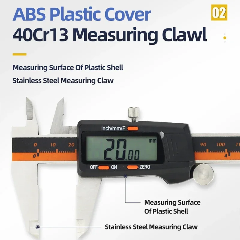 Fraction Metal Caliper Digital - Digital Caliper 150Mm Stainless Steel recension och pris