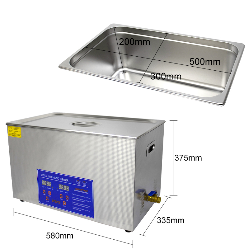 30L Digital Ultrasonic Cleaner - Ultrasonic Cleaner 30L Industrial recension och pris