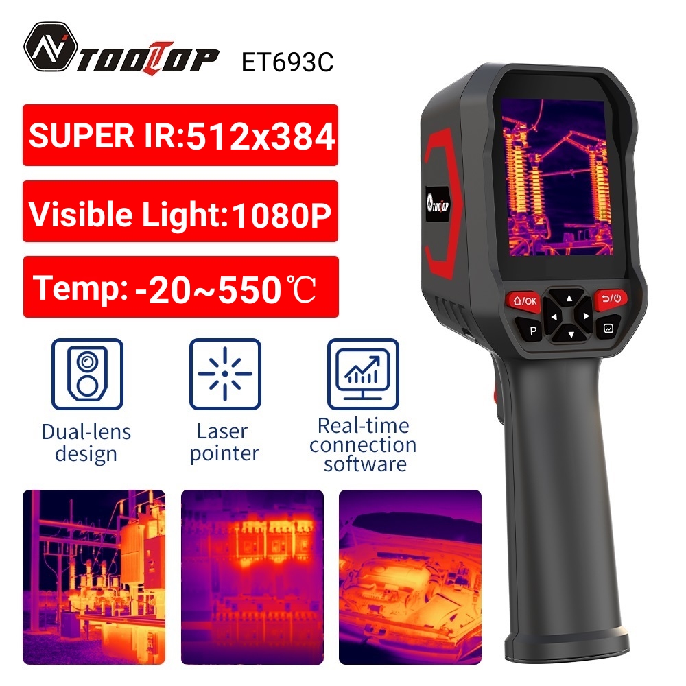 TOOLTOP ET693C Super IR 512x38 - Thermal Imaging Camera Pcb Repair recension och pris