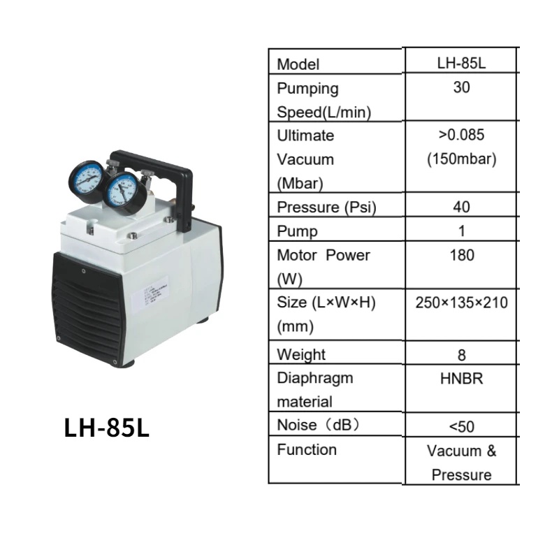 WEIAI 30L Oil-Free Diaphragm V - Lab Equipment recension och pris