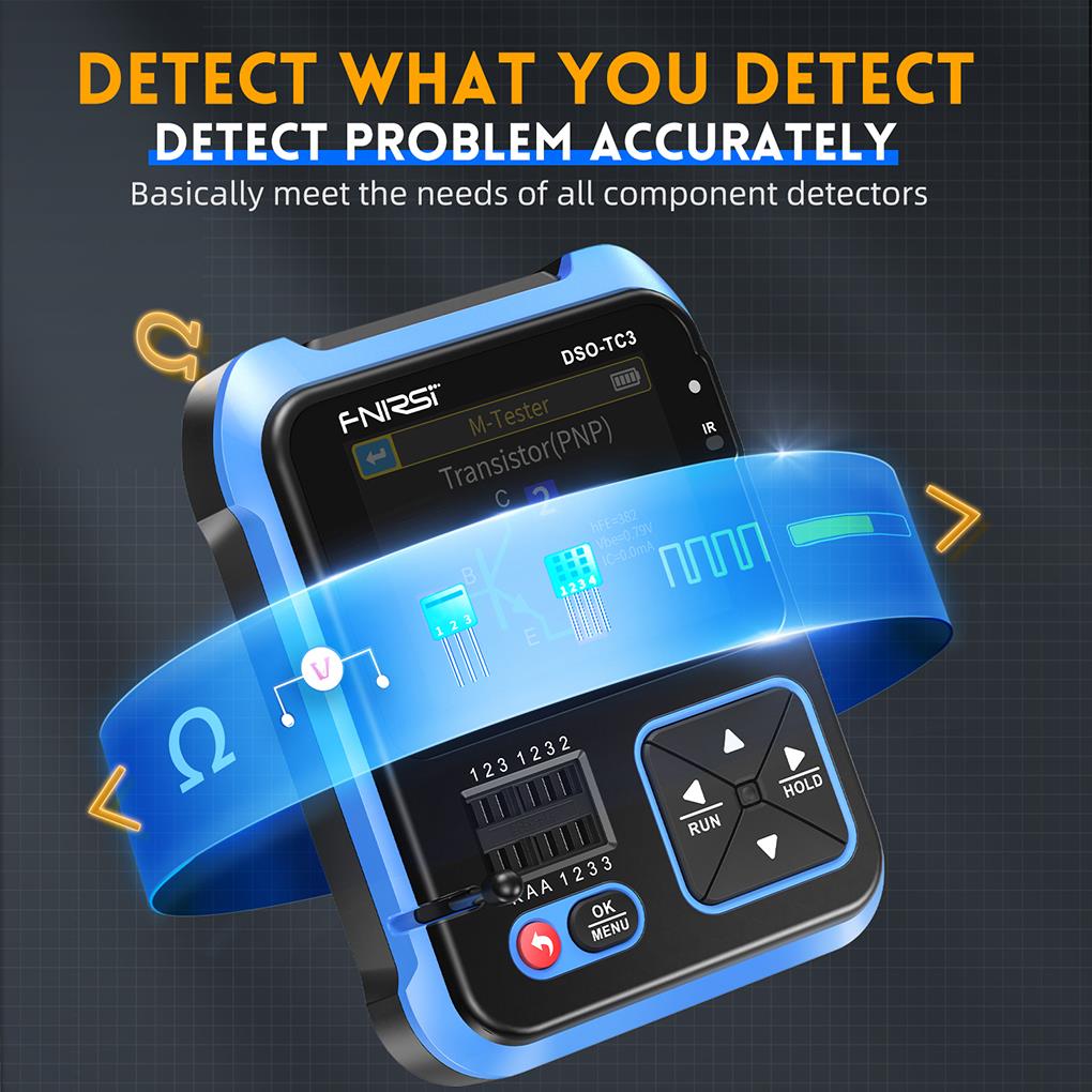 FNIRSI DSO-TC3 3in1 Mini Handh - Fnirsi Digital Oscilloscope Handheld recension och pris