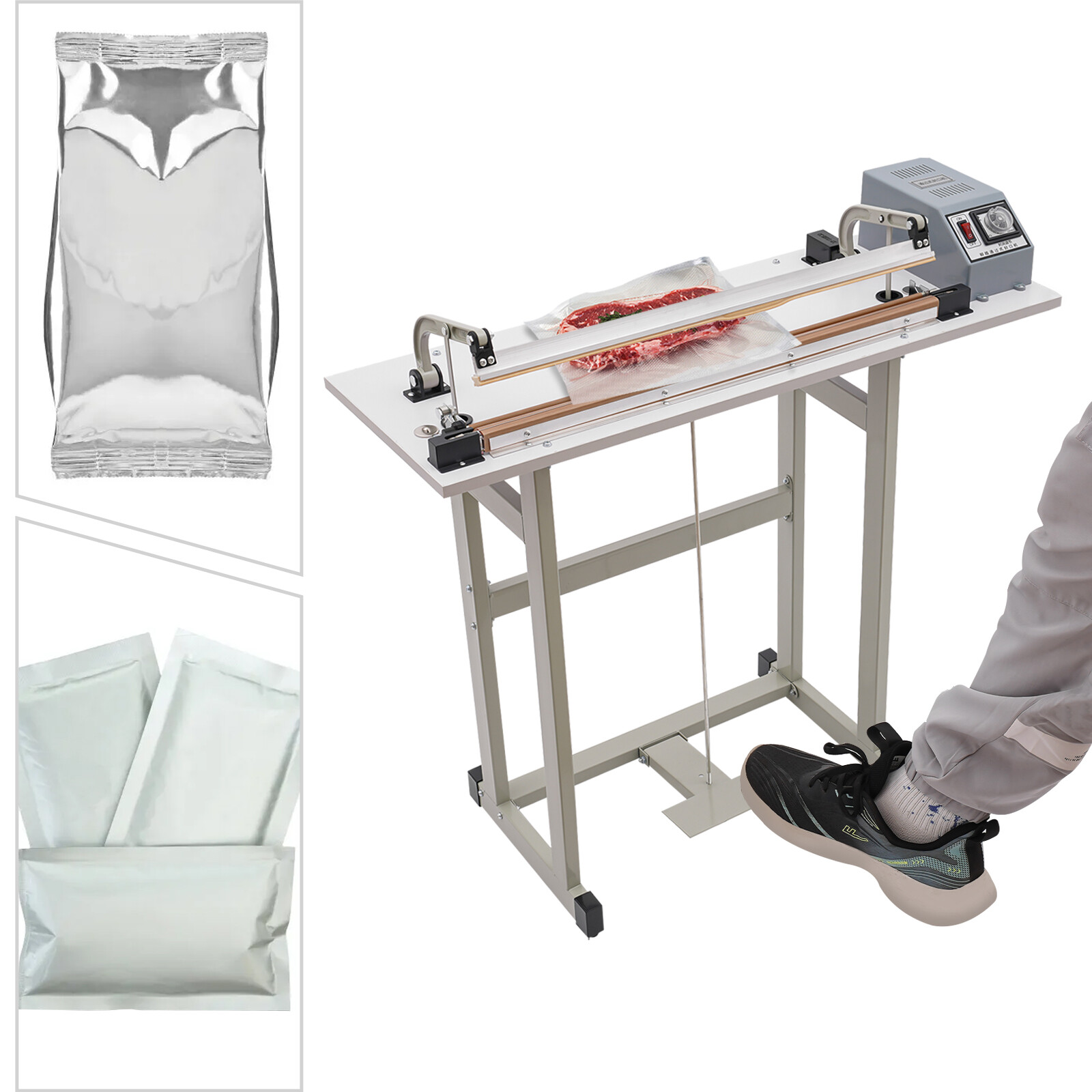 22.83 Inch Foot Pedal Impulse  - Plastic Bag Impulse Heat Sealer recension och pris